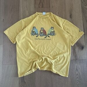 Vintage Crazy Shirts T Shirt Mens XXL Hawai Dole Plantation Cat Graphic B Kliban